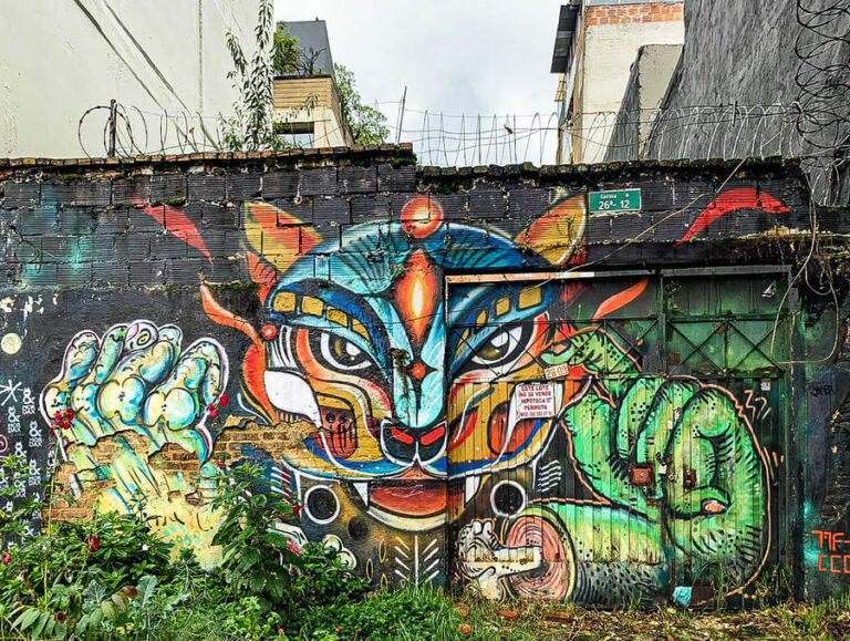 Mural tigre